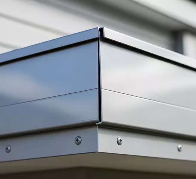 Aluminum-Wrapped Fascia