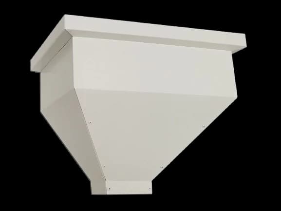 A decorative leader head