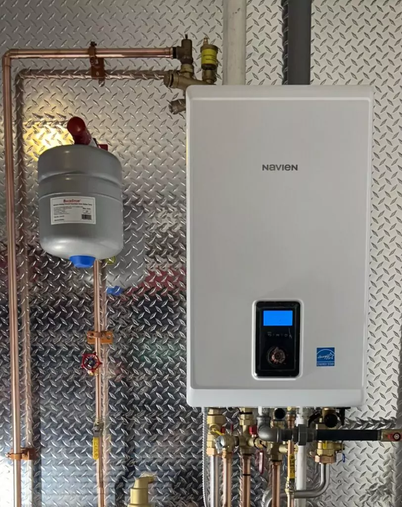 Navien combi boiler