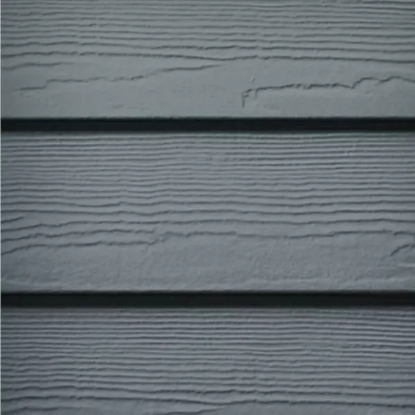 Close-up of James Hardie fiber cement siding