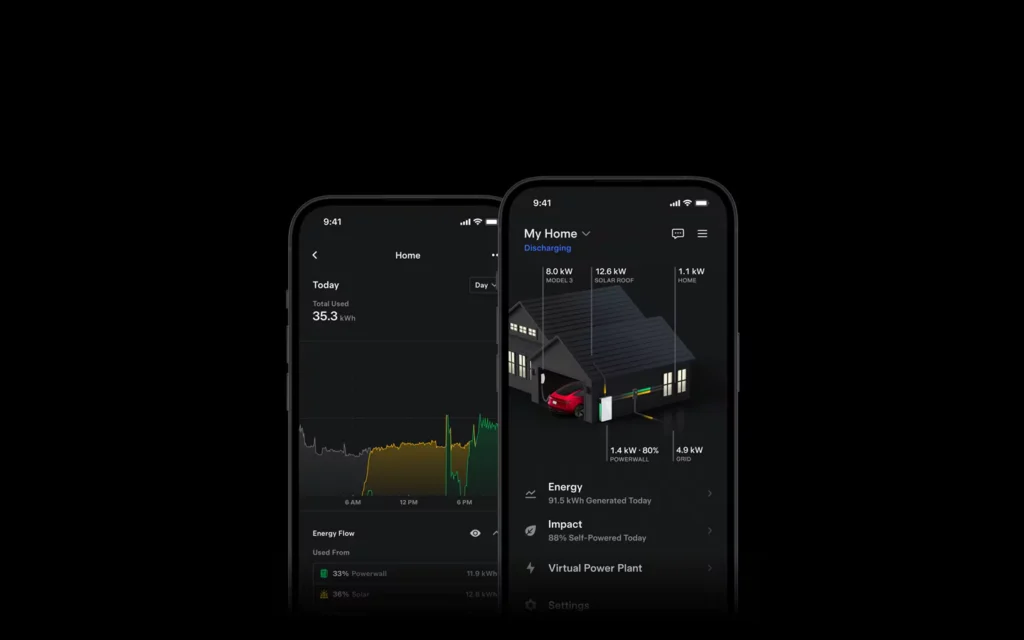 Tesla Solar Roof Mobile Application