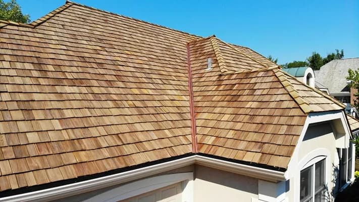 cca treated cedar roof