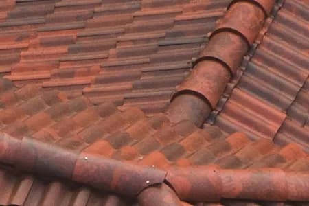 A home with an elegant Brava Spanish Barrel Tile roof.