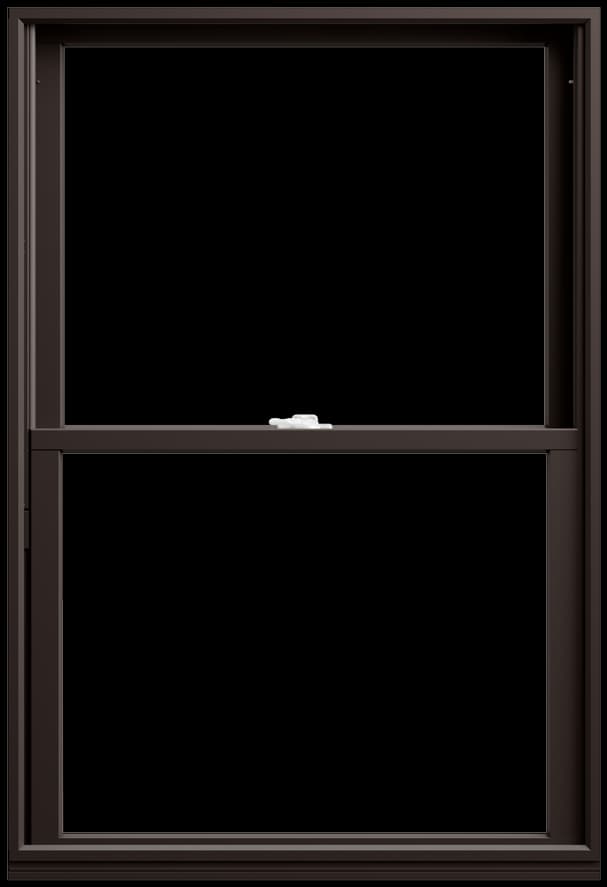 An Andersen 400 Series double-hung window.