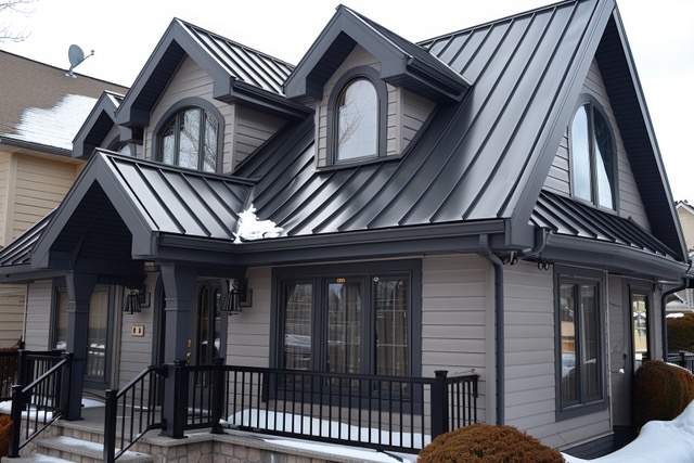standing seam roof installation