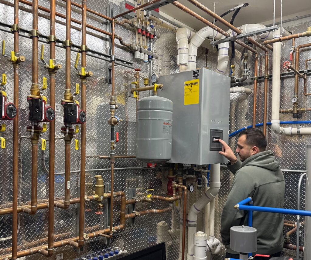 combi tankless boiler